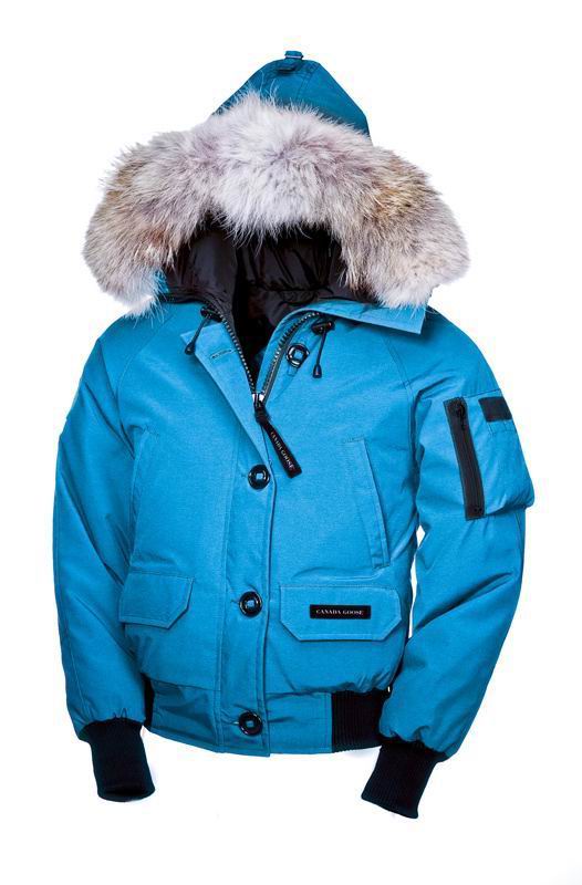 Blue Canada Goose Womens Chilliwack Bomber Jacket sale